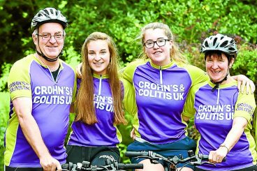 Biking family to raise cash for personal cause