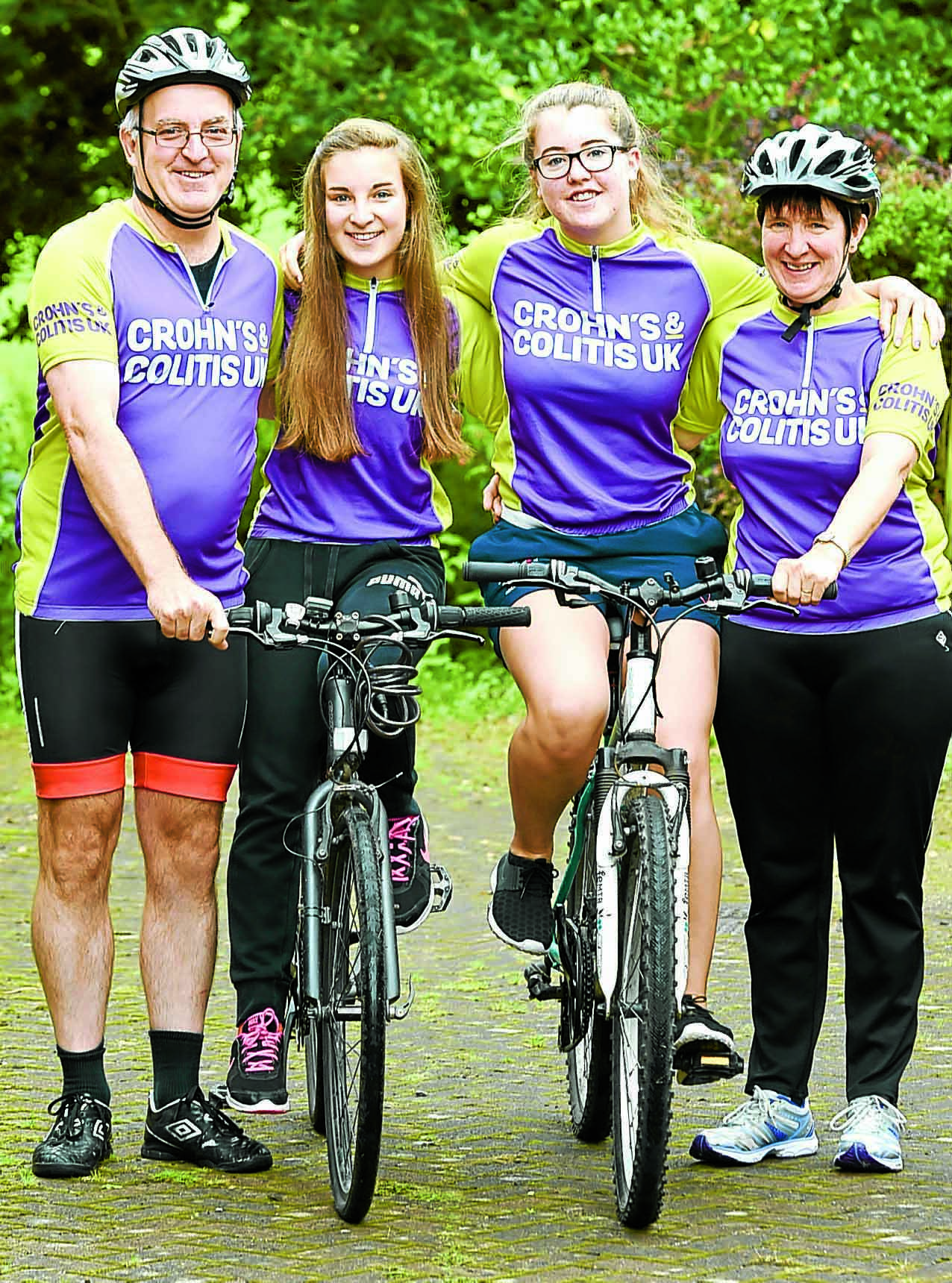 Biking family to raise cash for personal cause
