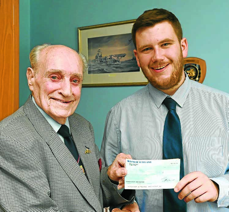 Funds handed to elderly robbery victim