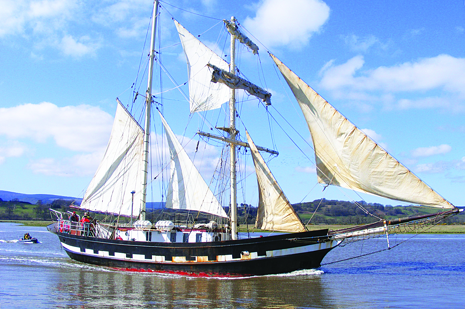 Film role for Nith tall ship