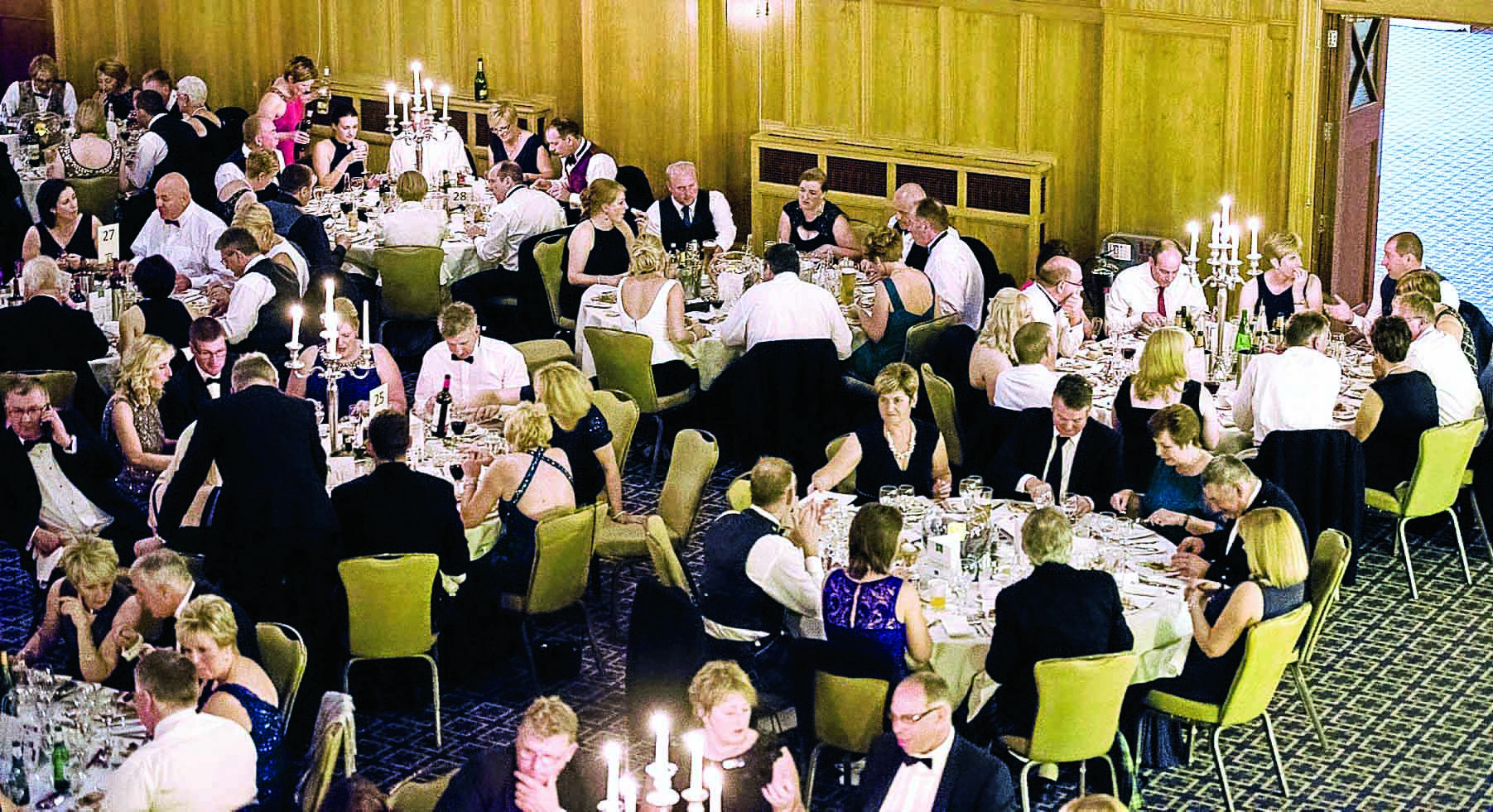 Ballgoers in £17k charity cheer