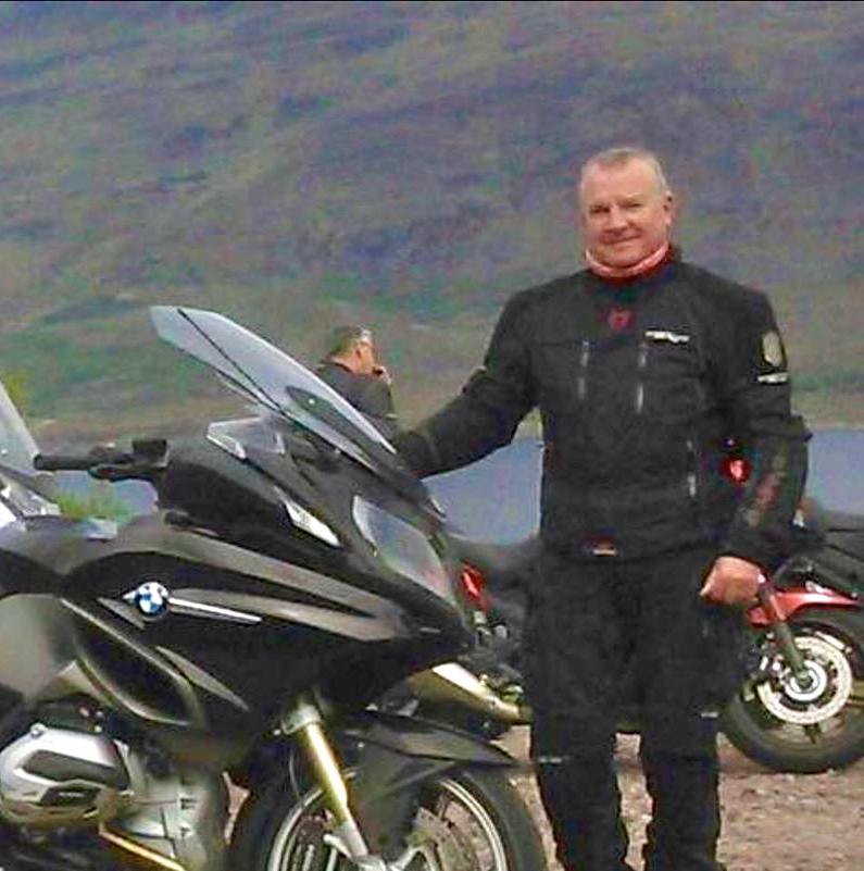 Family tribute to road tragedy biker