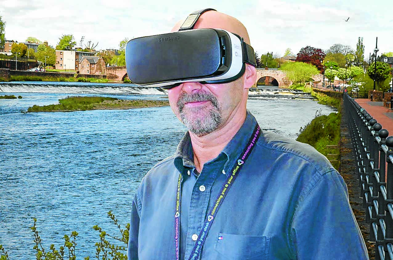 Headsets give virtual look at £15m flood scheme
