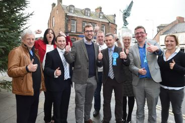 Tory Doug scoops by-election win