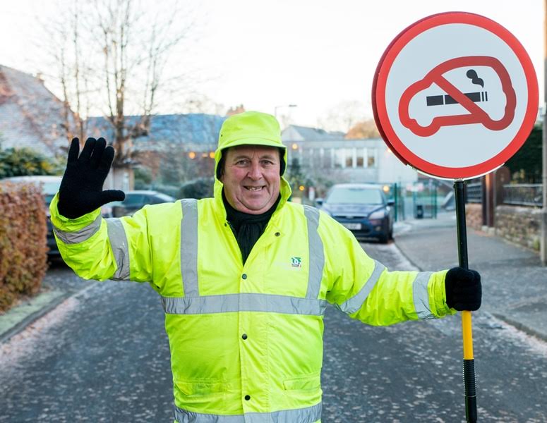 Lollipop man backs ban