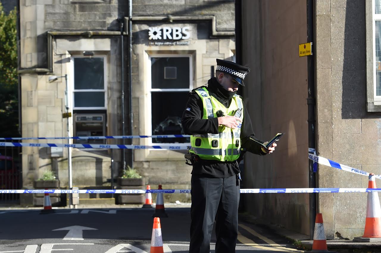 Police probe after rural town 'bank raid'