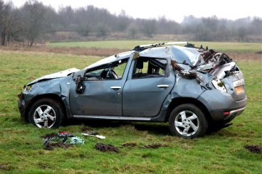 Two crashes within minutes on rural road