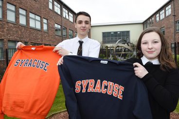 Heather and Andrew are Syracuse bound