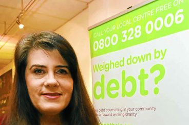 Tracy is a helping hand for those in debt