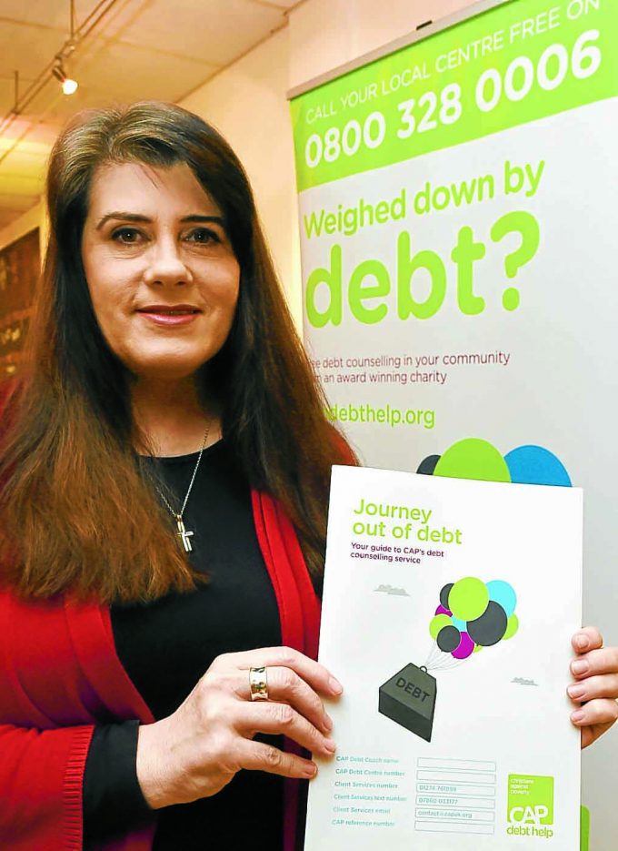   DEBT HELP . . . Dumfries CAP Debt Centre manager Tracy Vallance 