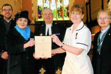 New parish nurse is a first for the region