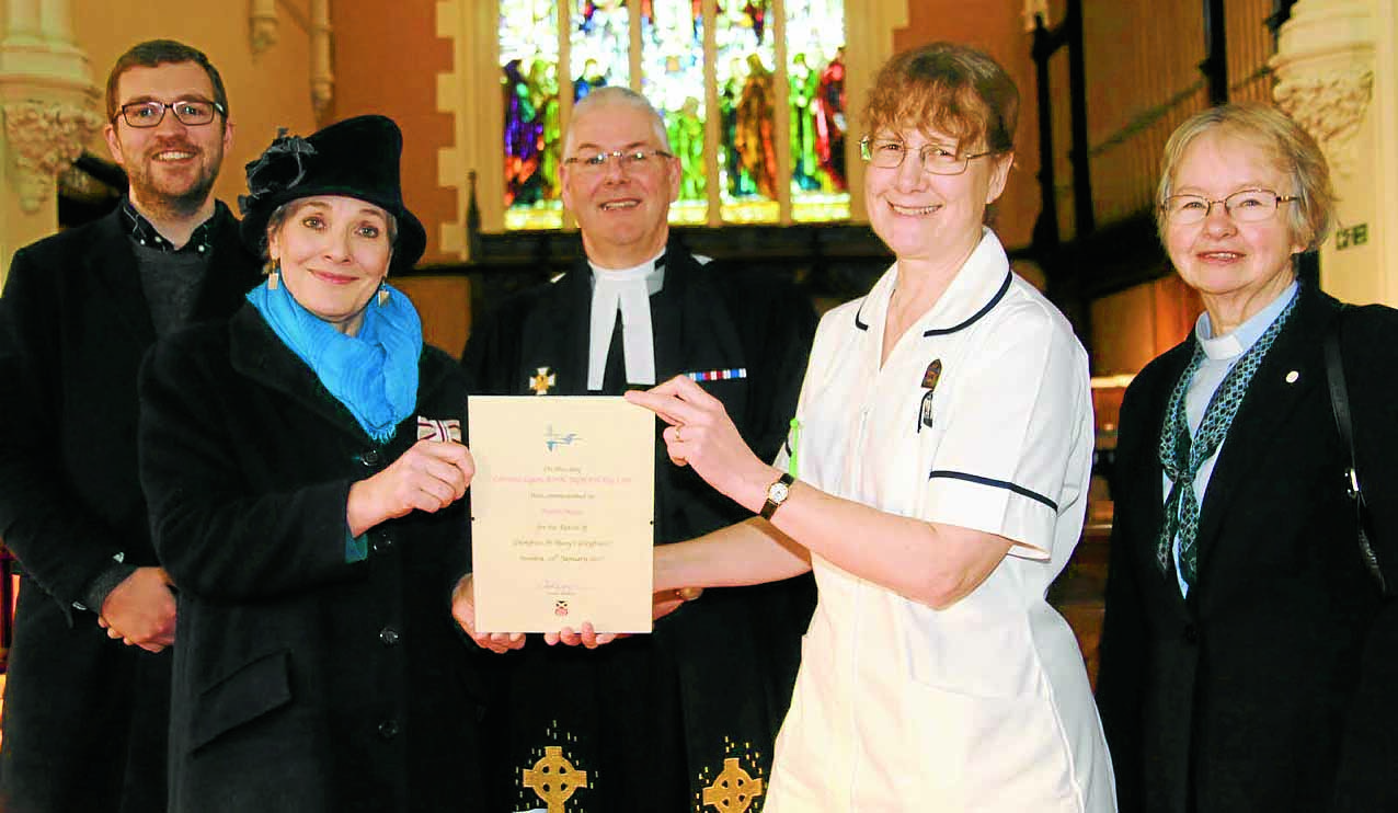 New parish nurse is a first for the region