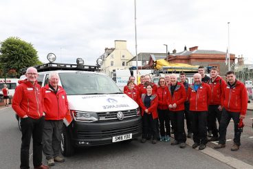 Lost walkers found on Criffel