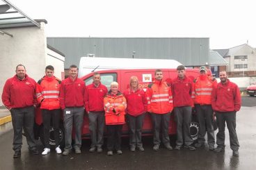 Posties in first class fundraiser