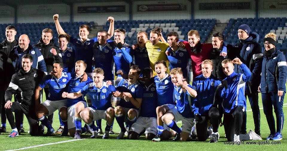 Queens celebrate U20s win