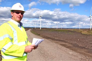 Border wind farm to go live this week