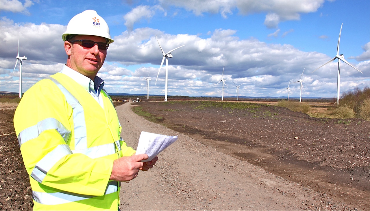 Border wind farm to go live this week