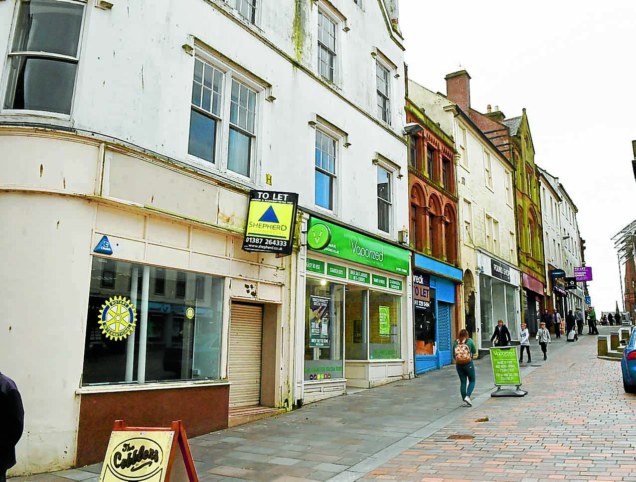 More closures rock Dumfries High Street