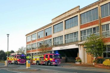 Concern after fires at derelict factory