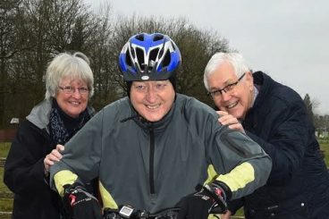 Jeff clocks up the miles for care home cause