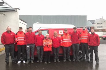 Posties in triple peak fundraiser