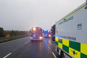 Man dies in M74 crash