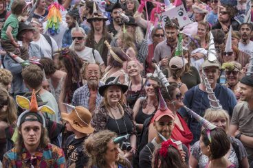 999 unicorns line up for World Record Bid