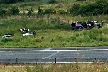 M74 south-bound closed after ‘serious’ accident