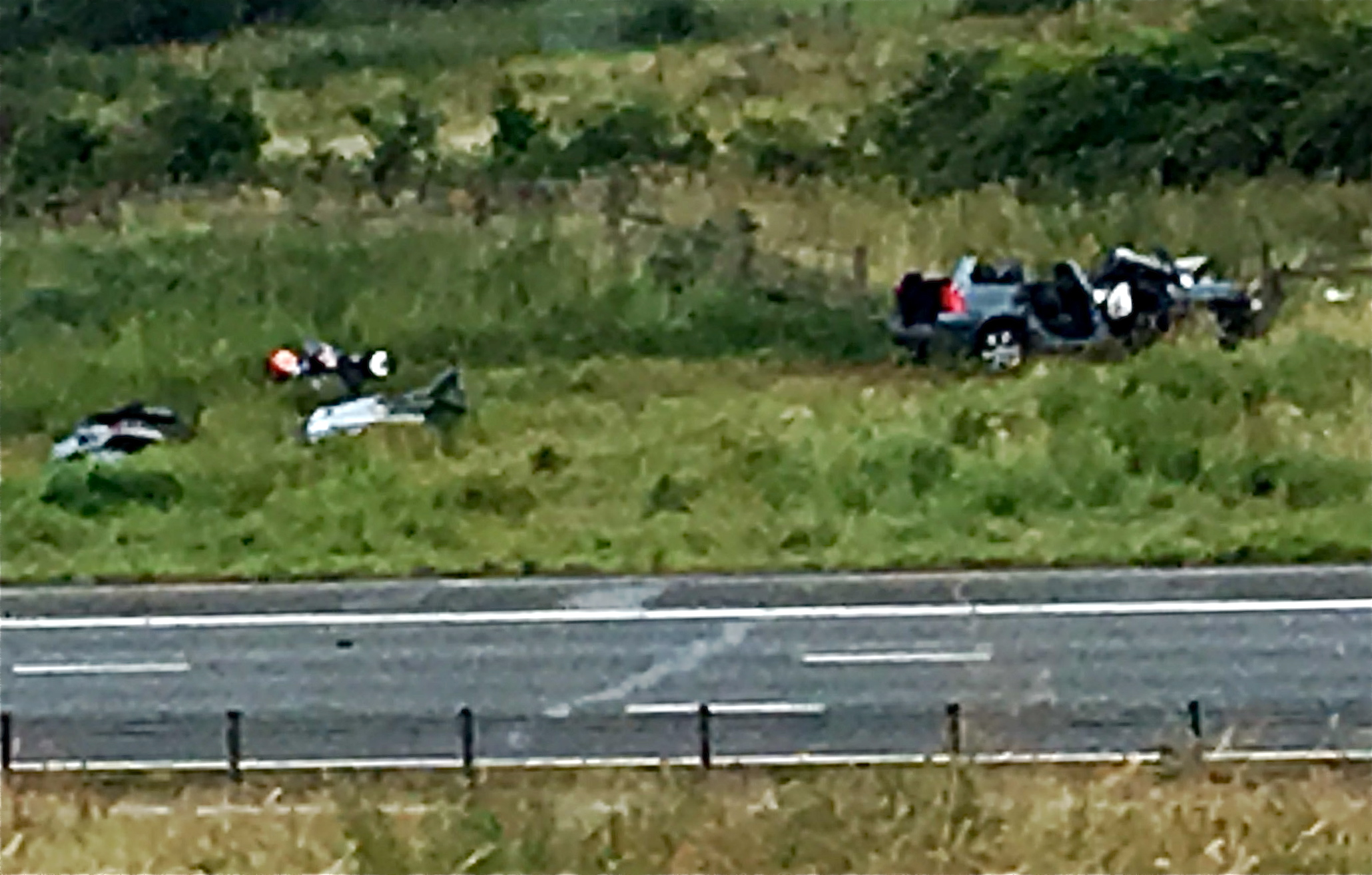 M74 south-bound closed after 'serious' accident