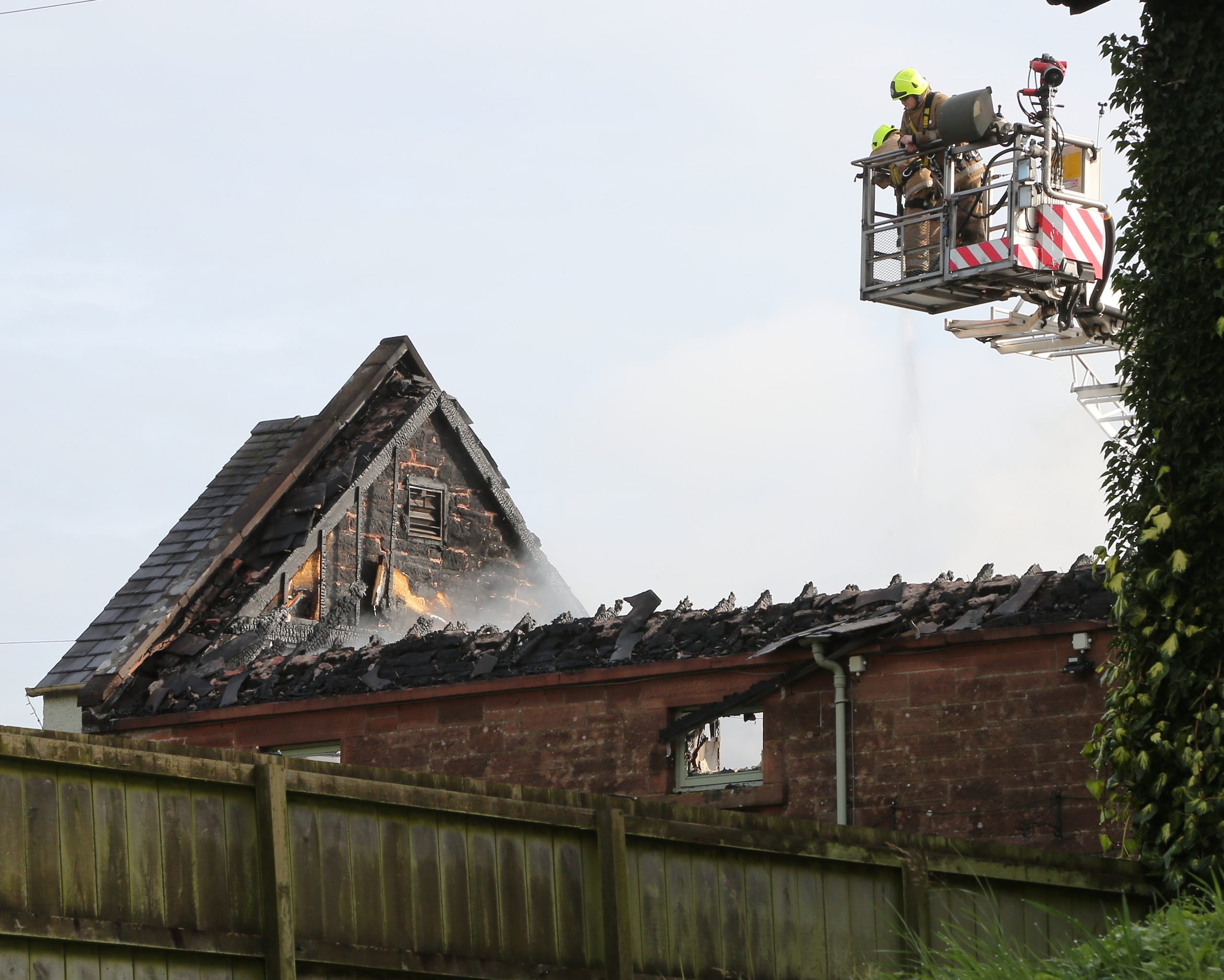 Fire at Dumfries restaurant