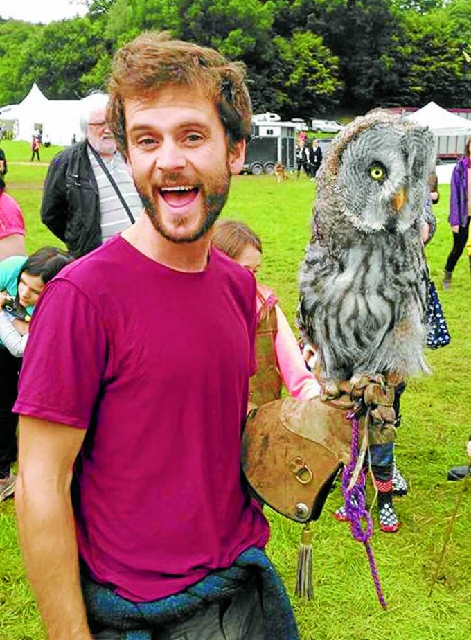 Visitor Sam Weatherald enjoyed some Owl Magic