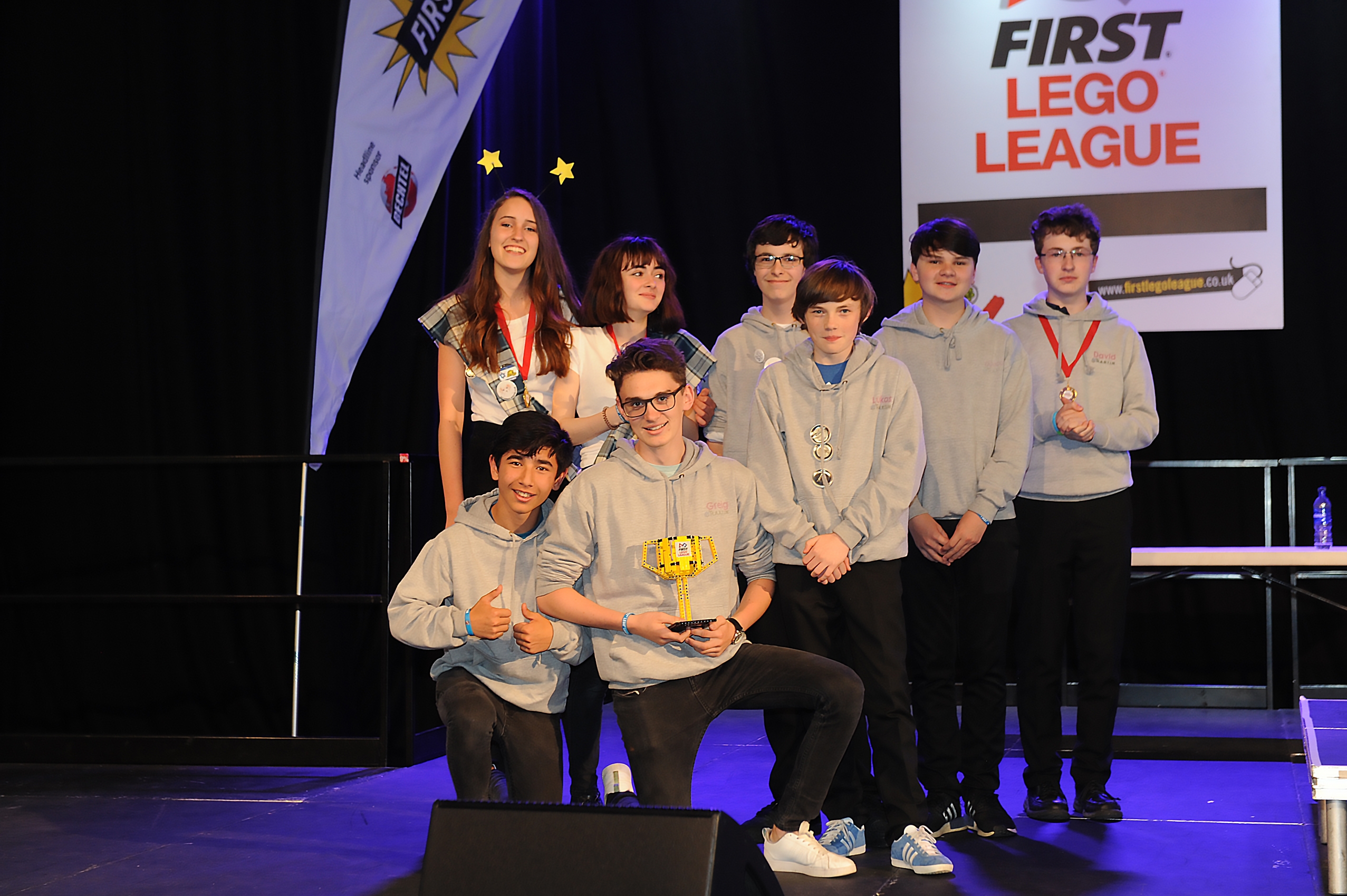 Lego robot secures podium spot for pupils