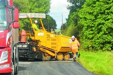 Plastic road first for region