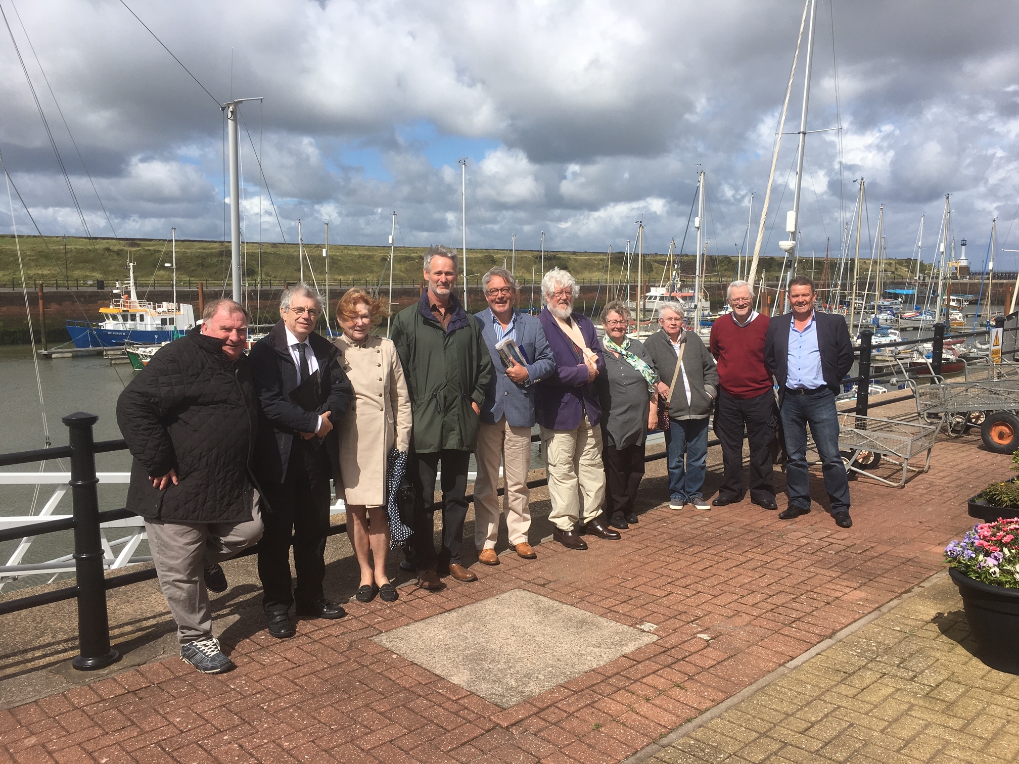 Annan and Maryport share experiences