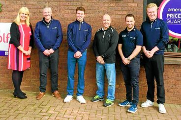 Four new jobs at golf shop after £70k boost