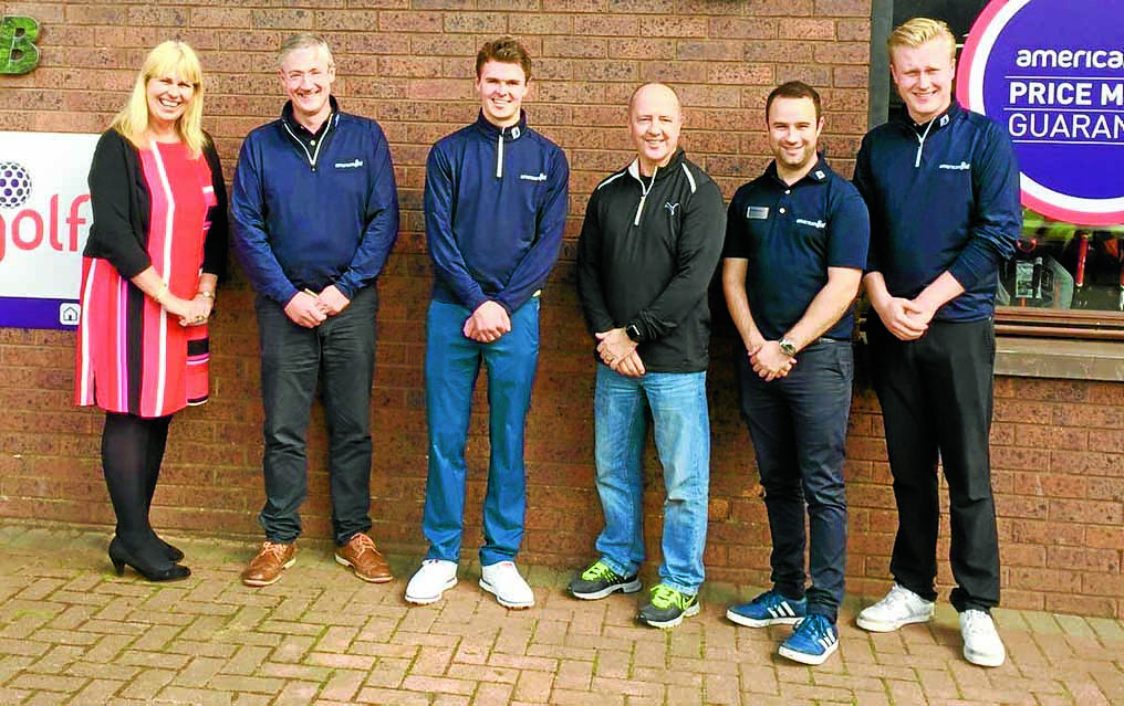 Four new jobs at golf shop after £70k boost