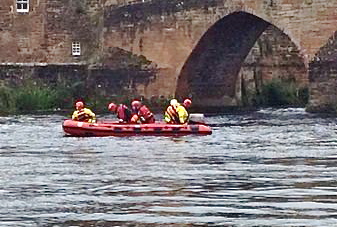 Woman plucked to safety from River Nith