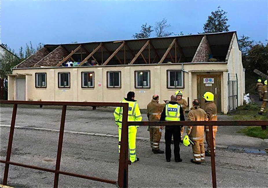 UPDATE: Roofs blown off as storm rages across region