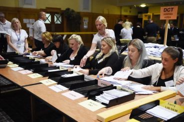 Voting paper error