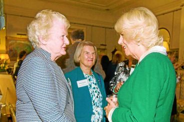 Volunteer Jean honoured at reception