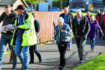 Officials on floods fact-finding tour