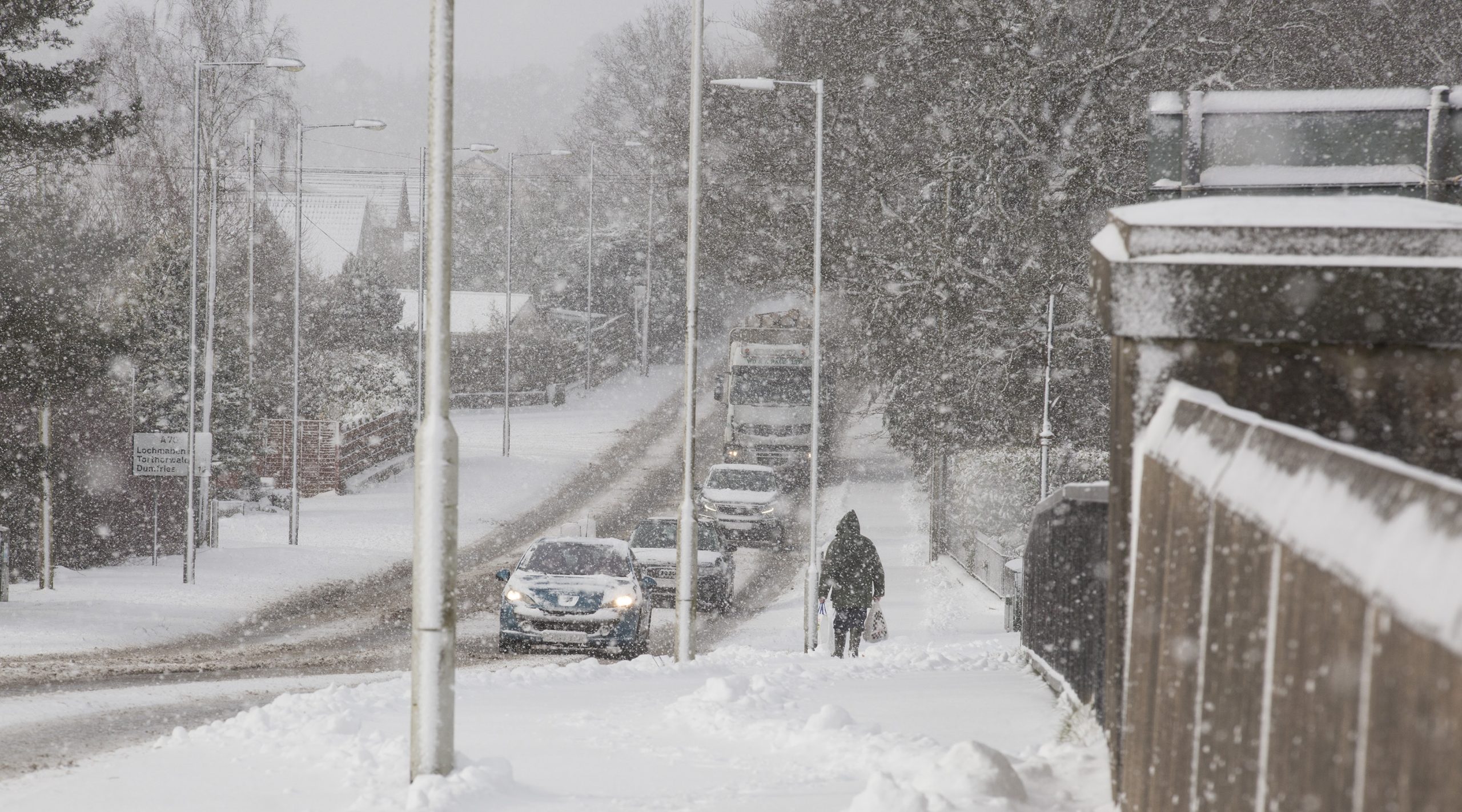 Region on alert for 'heavy snow'