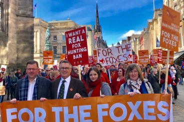 MSP joins in anti-fox hunting protest