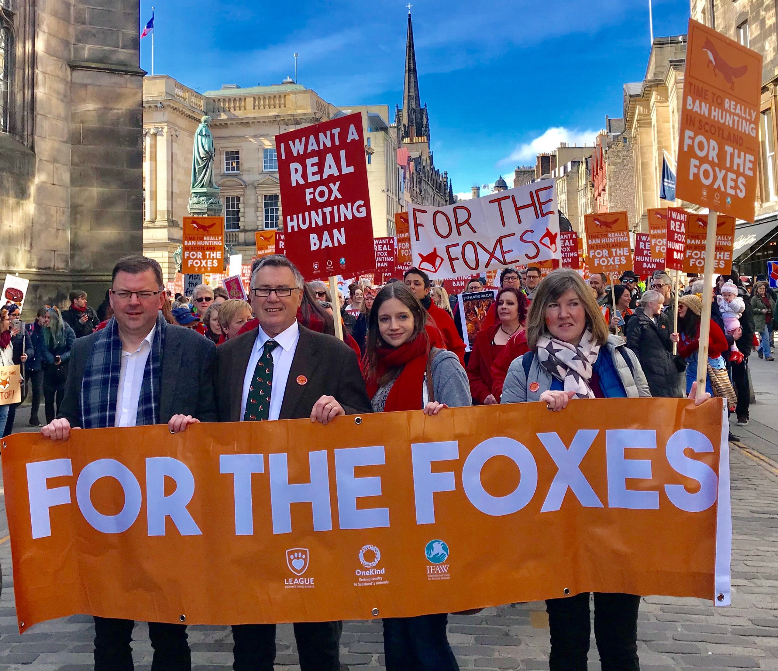 MSP joins in anti-fox hunting protest