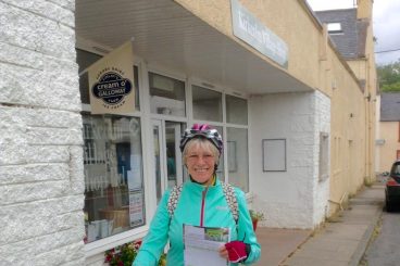 Mavis, 80, in cycle tribute