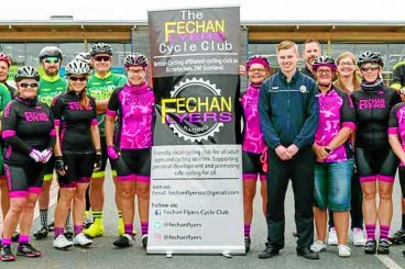 Sunrise and sunset for charity cyclists