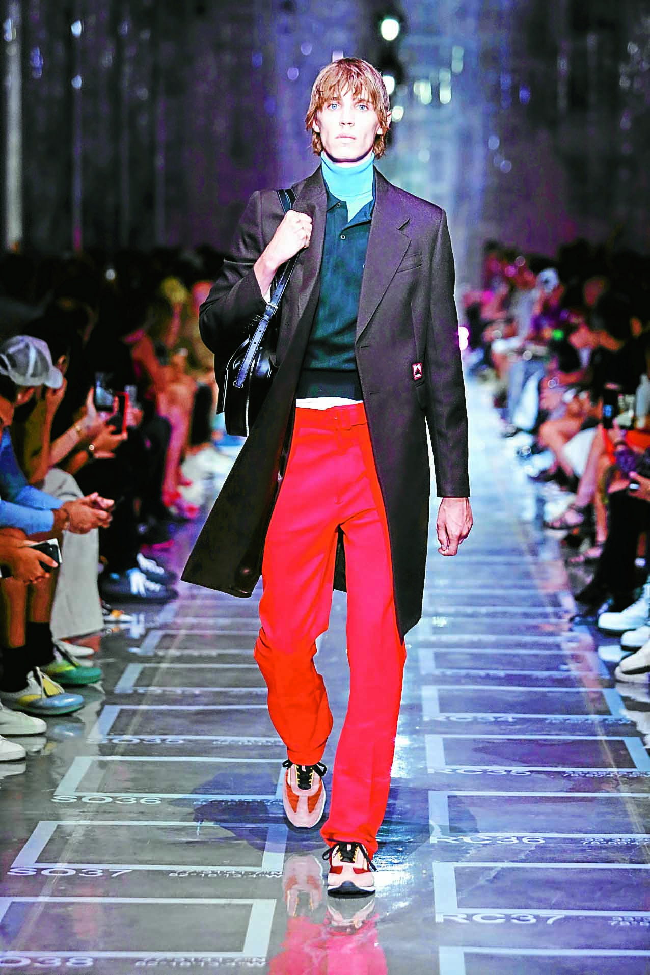 Catwalk coup for male model Jack