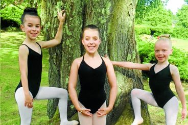 Audition success for ballet trio