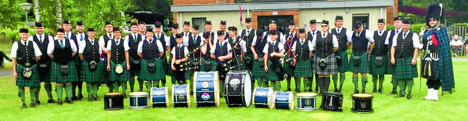 Pipe bands merge to form super group