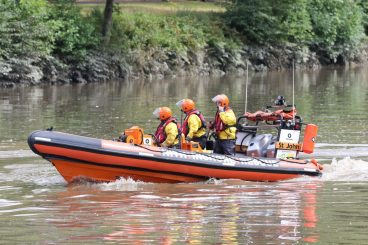 River search for missing woman
